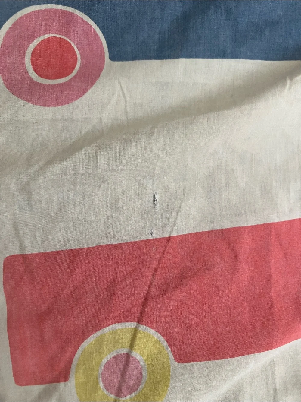 Marimekko twin Colorful Kids Cars and trucks Fitted Sheet Bo boo Dan rivers 70s